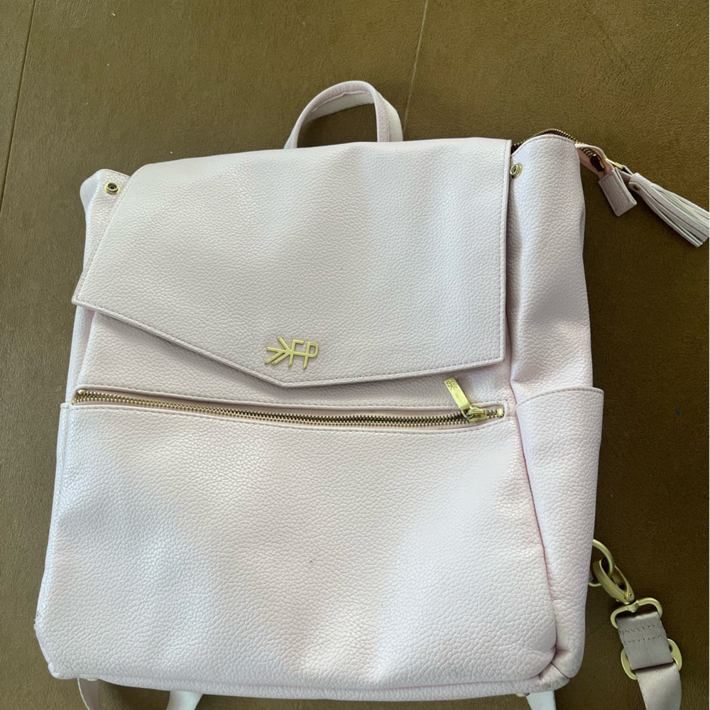 Freshly picked Pink diaper bag
